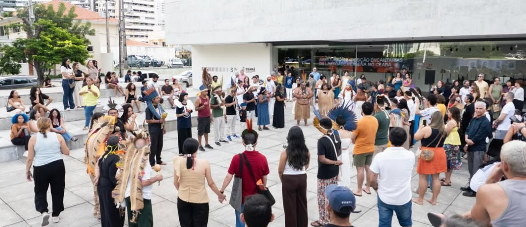 Exposição “Encantarias da Liberdade Indígena no Ceará” é inaugurada na Galeria da Liberdade