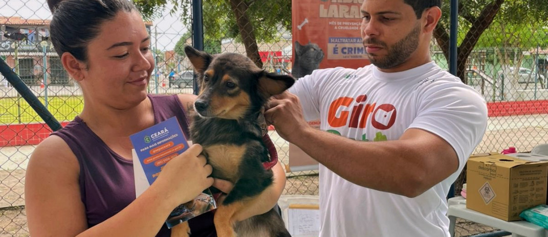 Giro Pet Ceará chega a Maracanaú com serviços gratuitos de cuidado animal