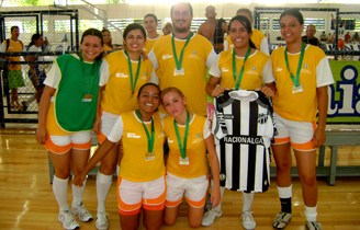 Futsal feminino da Sejus é medalha de ouro nos Jogos dos Servidores