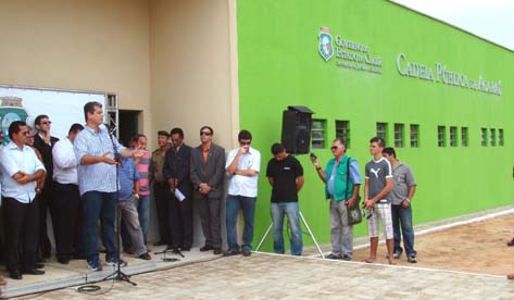 Cals inaugura mais uma Cadeia Pública, agora de Acaraú