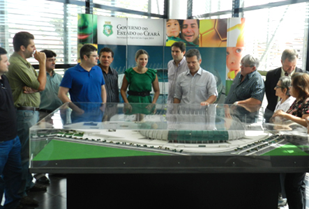 Comitê de Enfrentamento ao Tráfico de Pessoas realiza visita ao Castelão