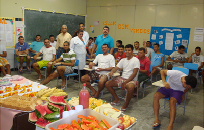 Cadeia de Maracanaú comemora Dia do Estudante e Dia dos Pais
