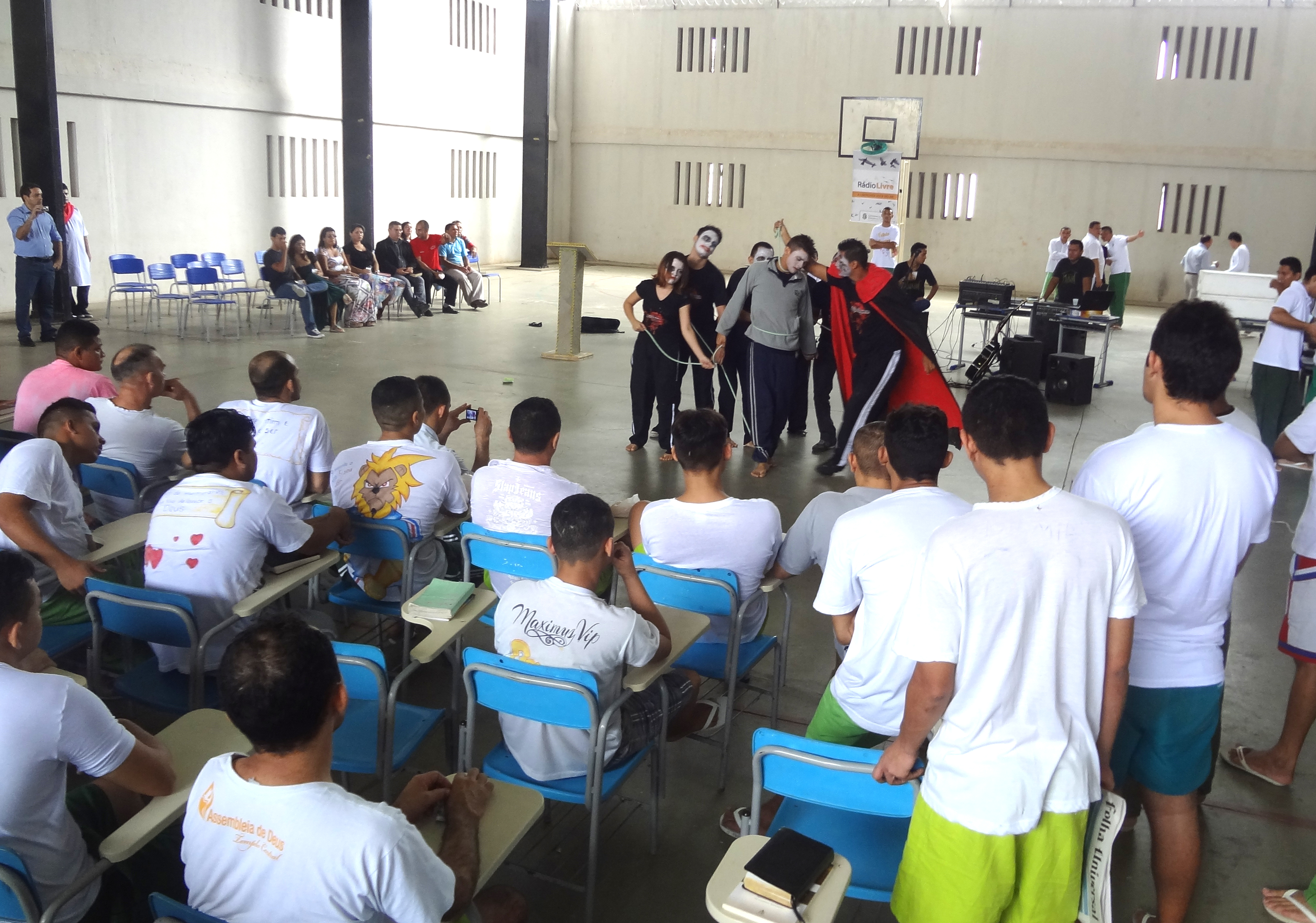 Internos da CPPL II recebem o 1º Impacto Resgate
