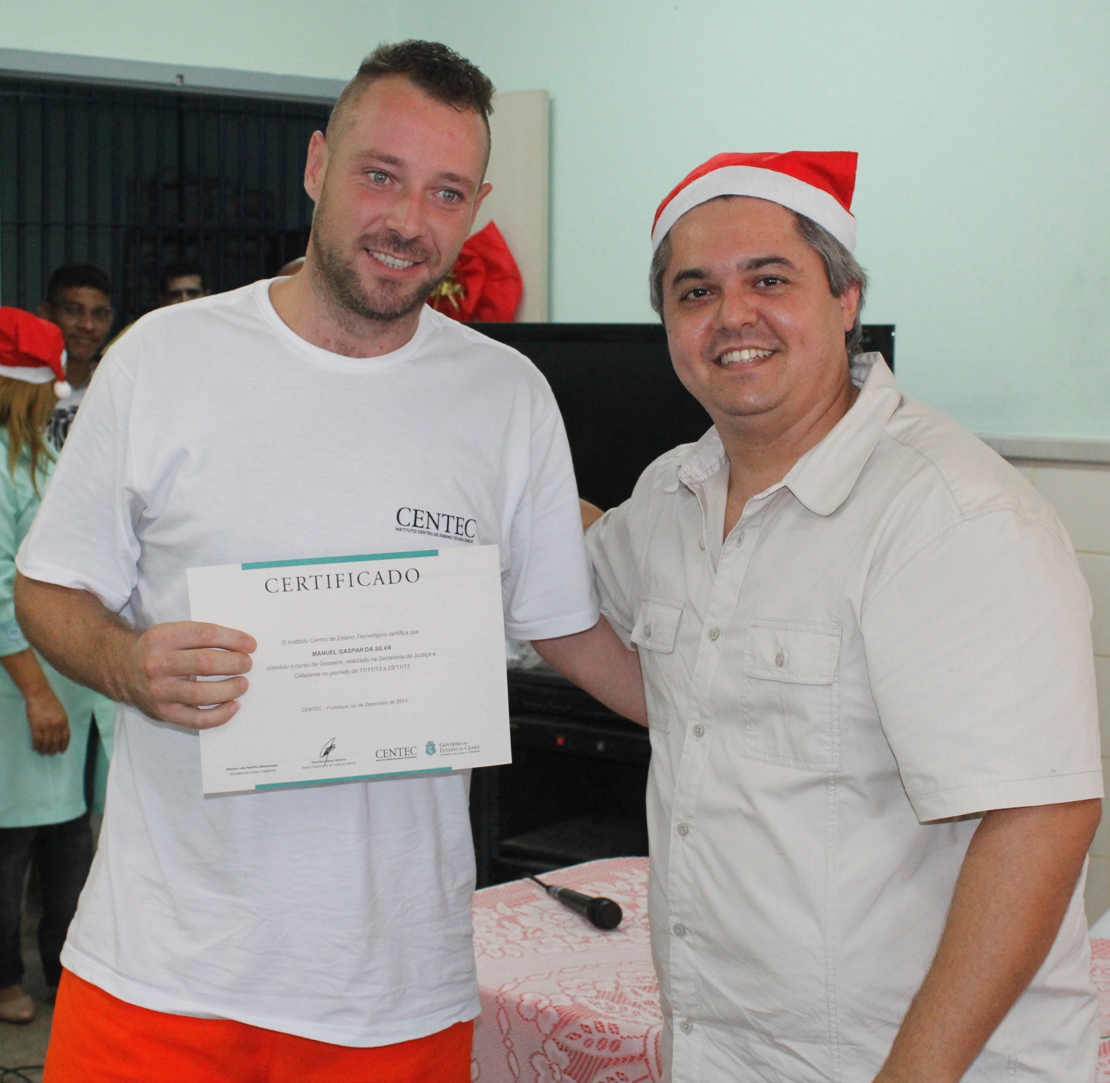 CISPE e Centec certificam 98 internos do IPPOO II em cursos de qualificação profissional