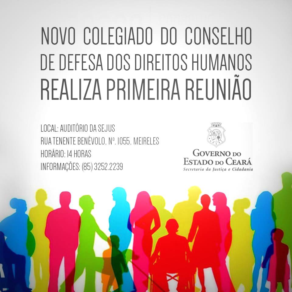 Novo colegiado do Conselho de Defesa dos Direitos Humanos realiza primeira reunião