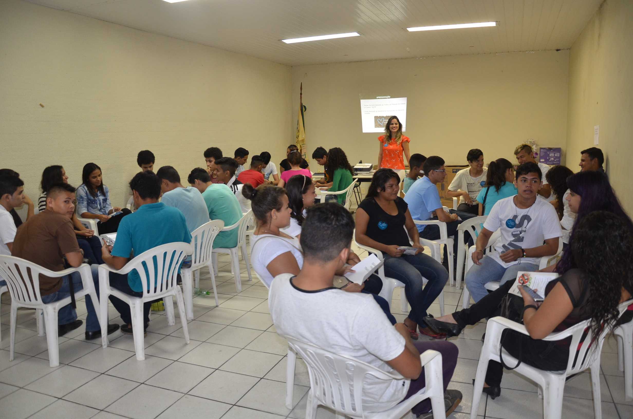Mais de mil jovens são alertados contra o tráfico de pessoas