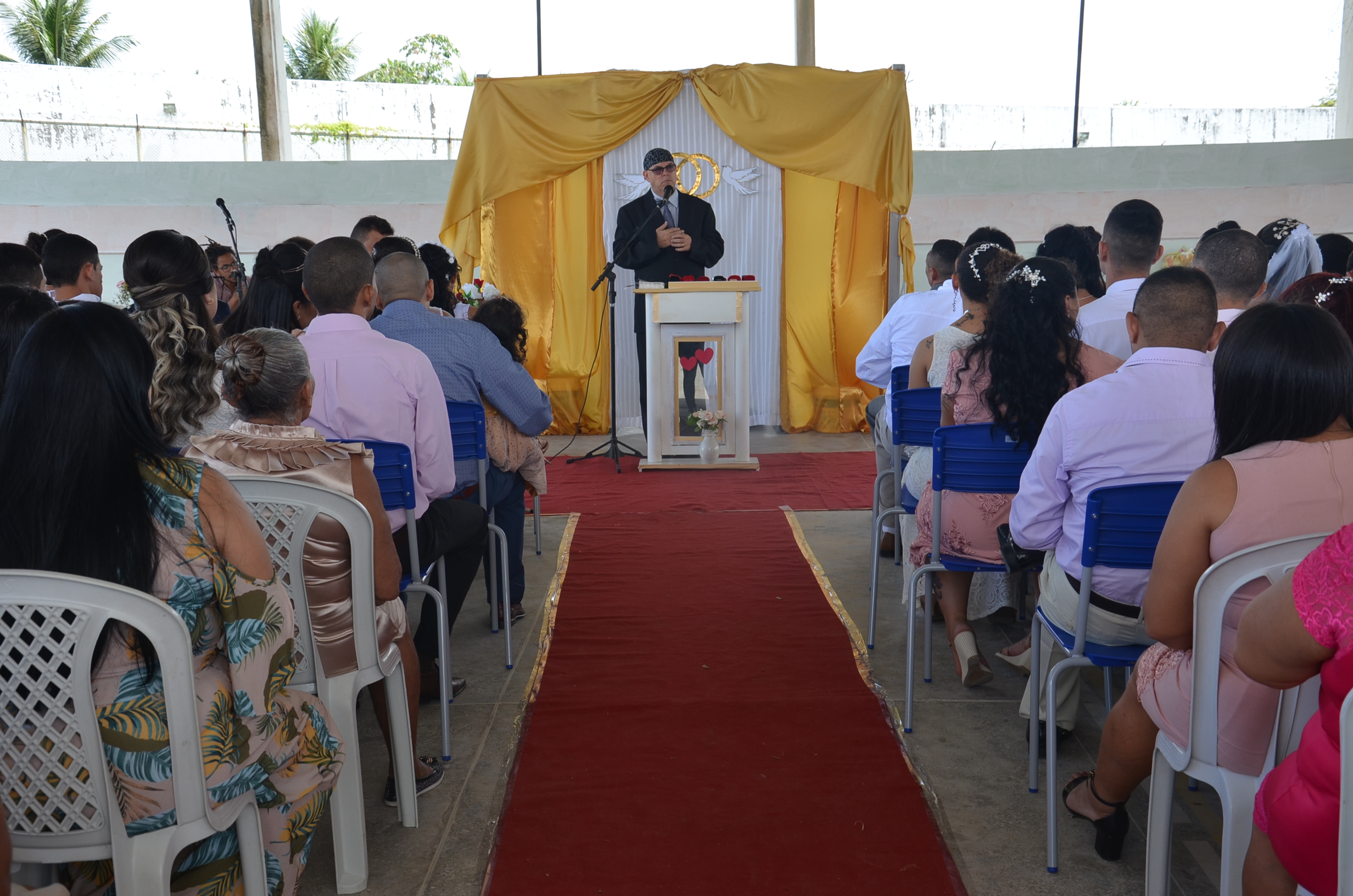 25 detentos se casam em cerimônia religiosa no IPPOO II