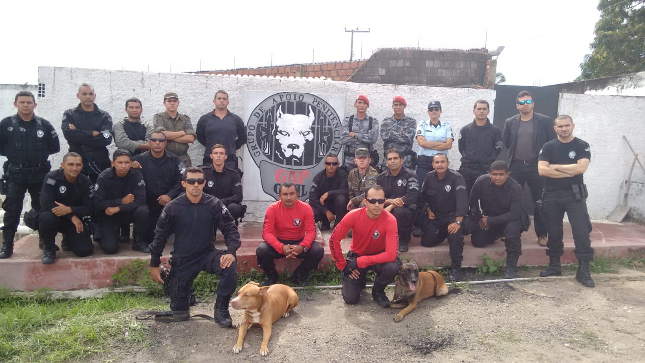Sistema Penitenciário do Ceará lamenta a perda do primeiro cão de intervenção prisional