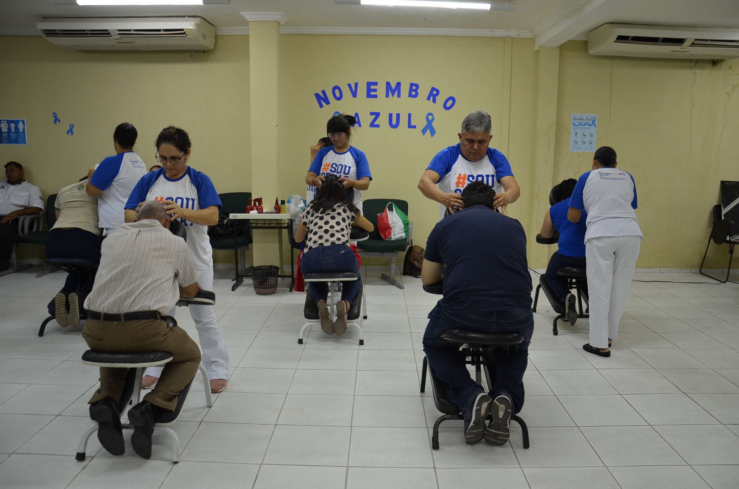 Servidores recebem programação especial no “Dia D” do Novembro Azul na SAP