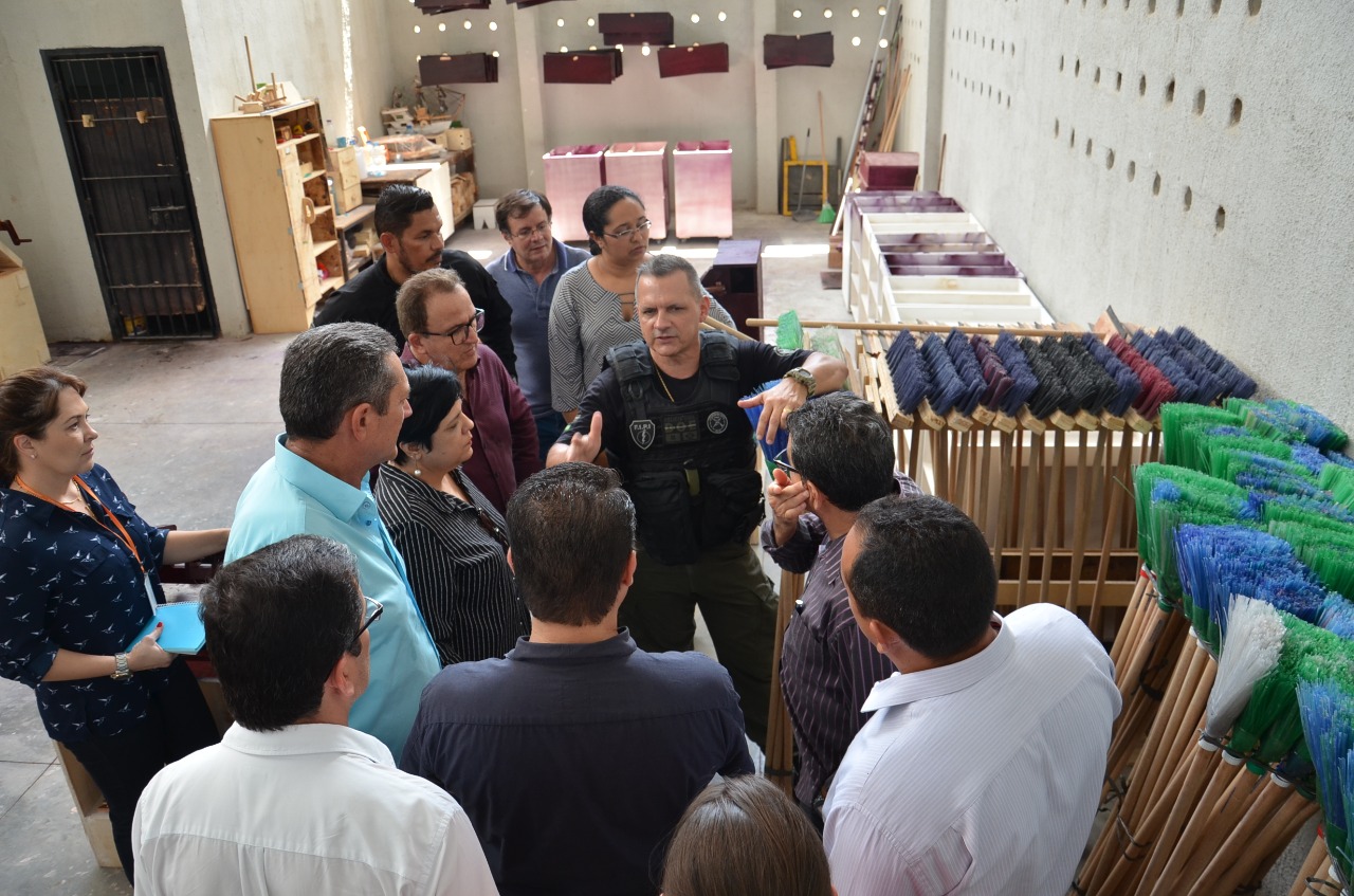 Unidades prisionais recebem visita técnica da Prefeitura de Itaitinga e empresários