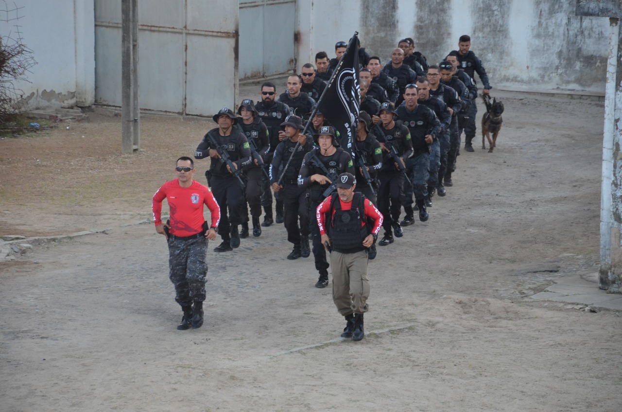 1º Curso Avançado de Intervenção Rápida em Recinto Carcerário é encerrado no IPF