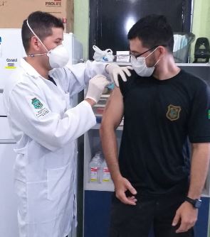 SAP encerra vacinação contra a gripe com 100% de internos e servidores imunizados