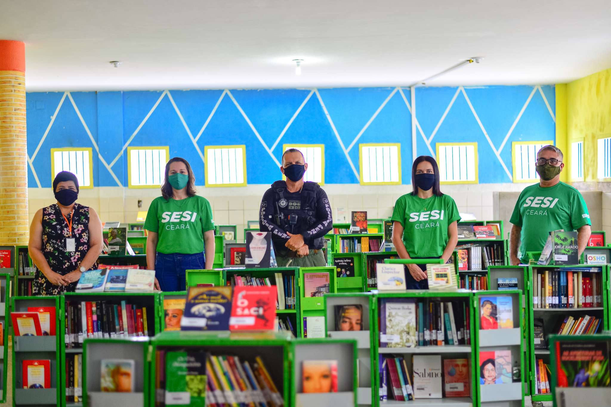 Projeto Livro Aberto recebe 5 mil livros para incentivar a leitura nas unidades prisionais cearenses