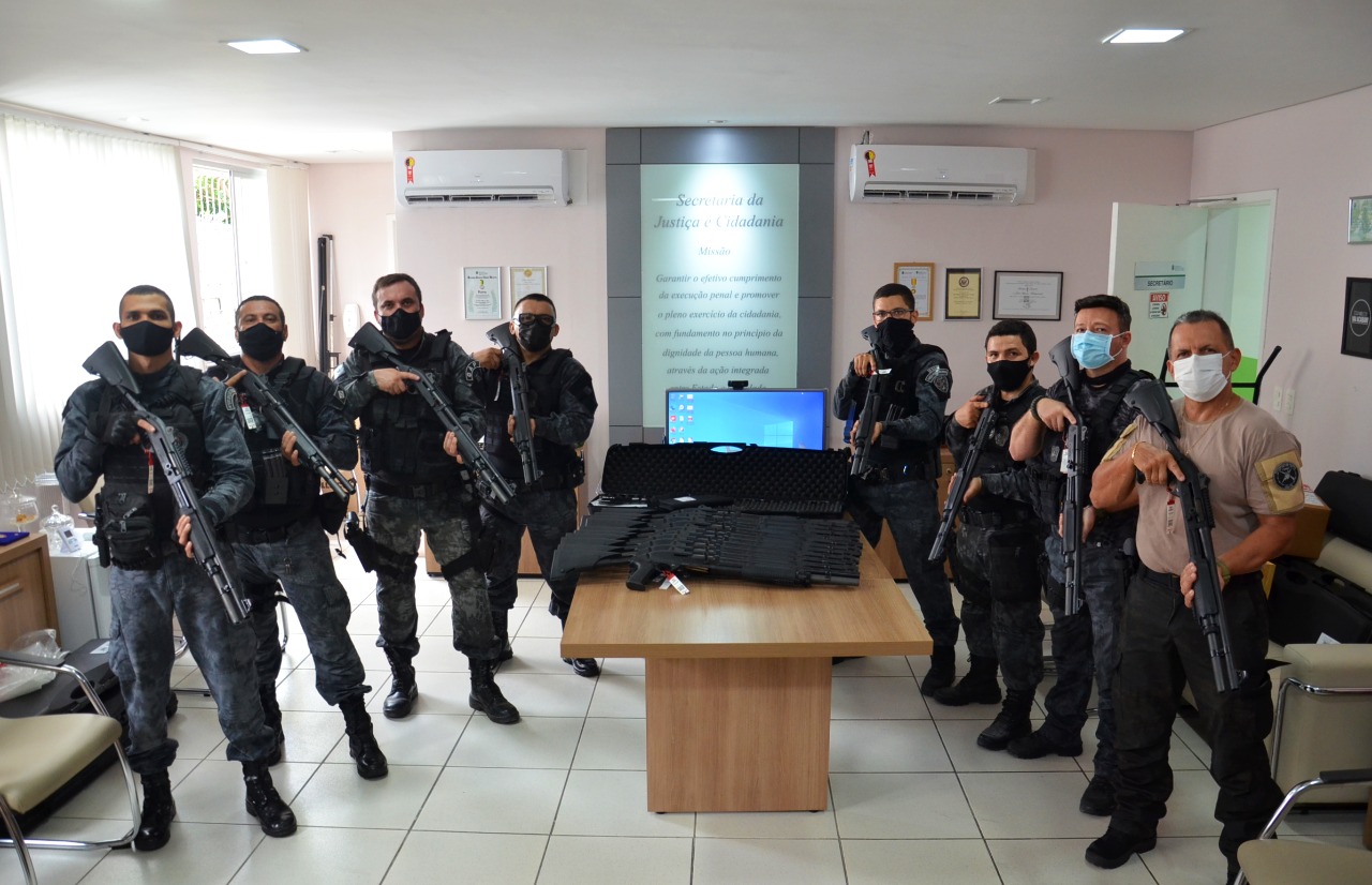 SAP recebe 86 armas Benelli M3 para efetivo dos grupos táticos