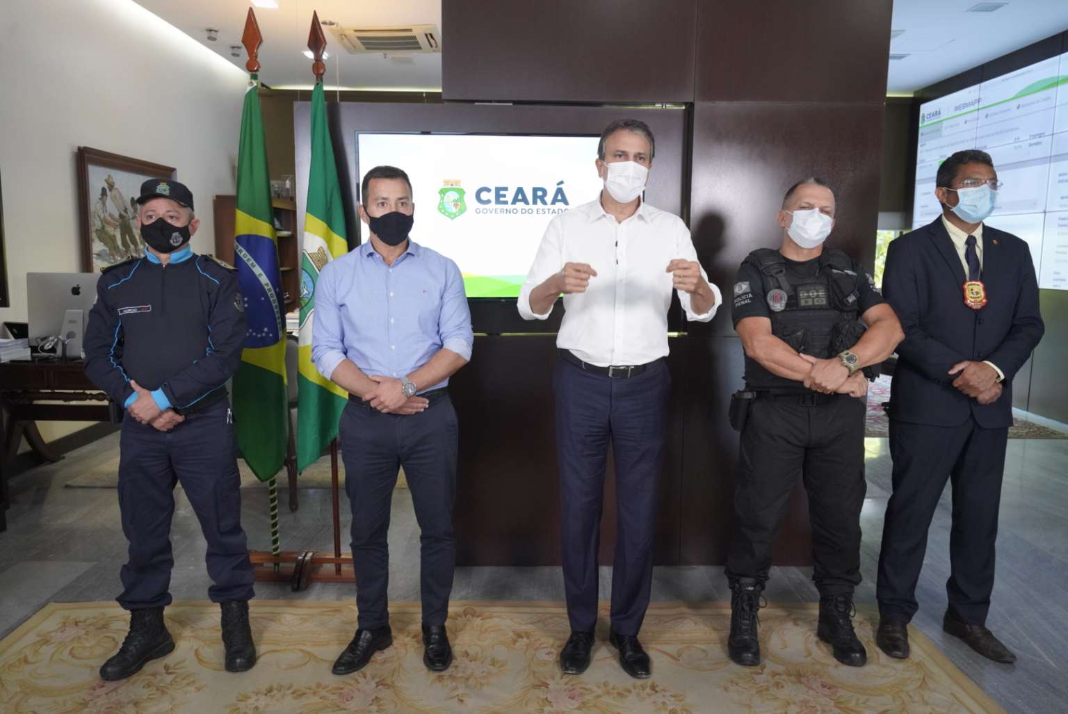 Governo do Ceará terá investimento extra de R$ 120 milhões para as forças de Segurança Pública