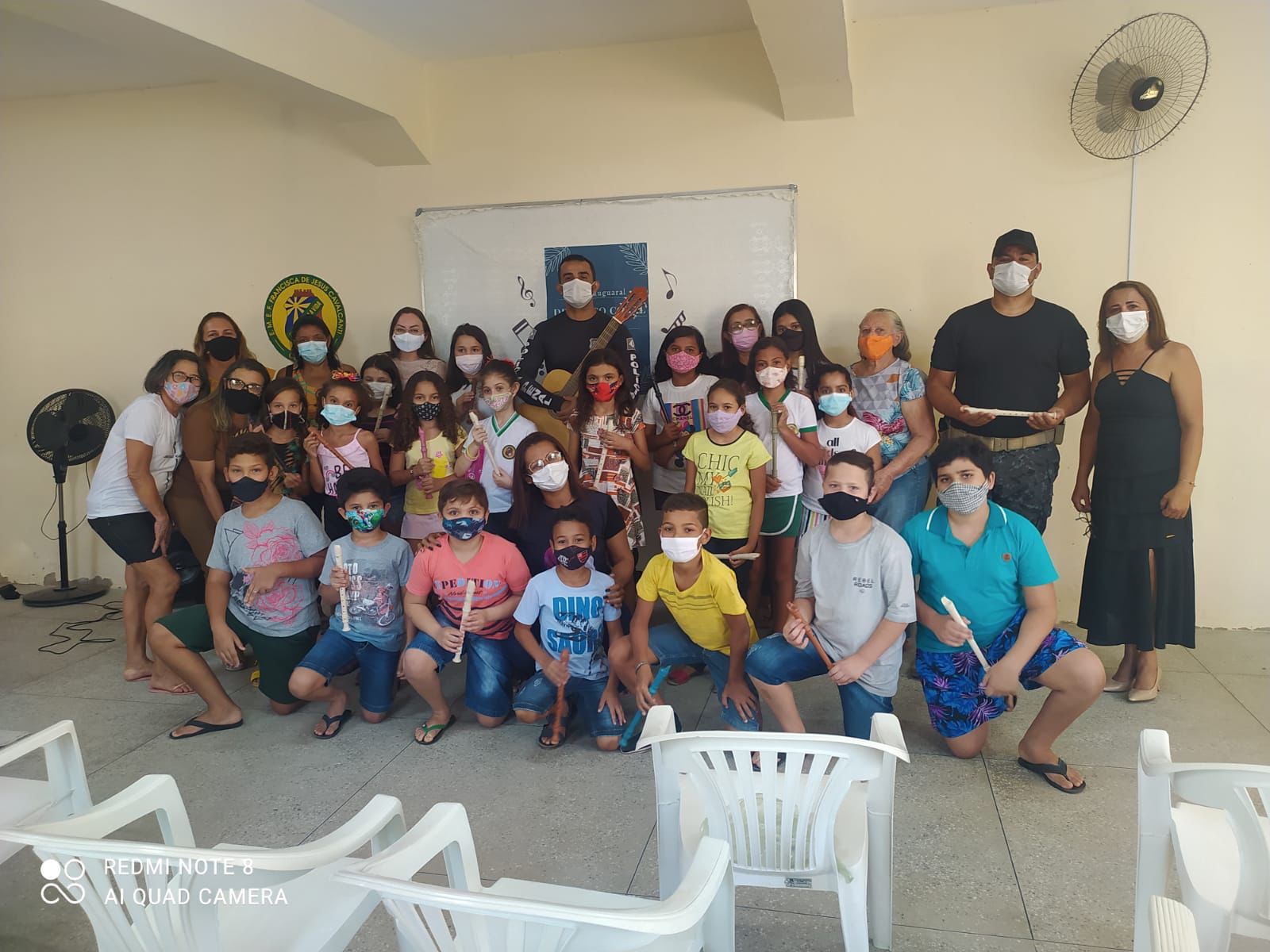 Cadeia Pública de Cedro cria projeto “Cantando com o futuro” para crianças da EMEF Francisca de Jesus Cavalcante