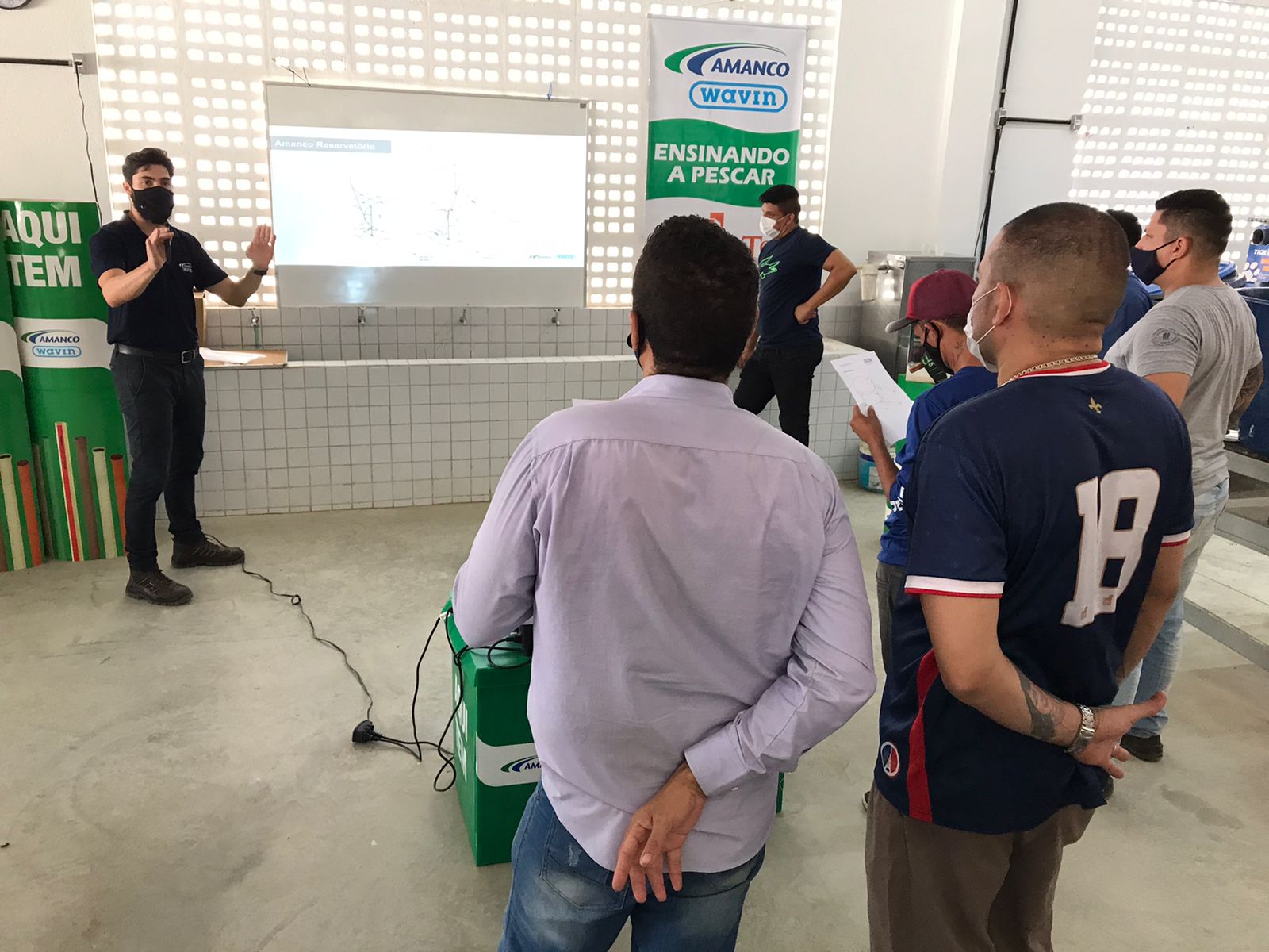 SAP capacita egressos do sistema prisional no curso de Instalações Hidráulicas Prediais
