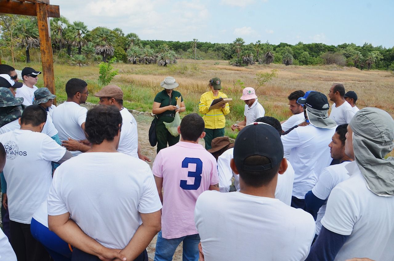 SAP e SEMA promovem curso de brigadista florestal para egressos do sistema prisional