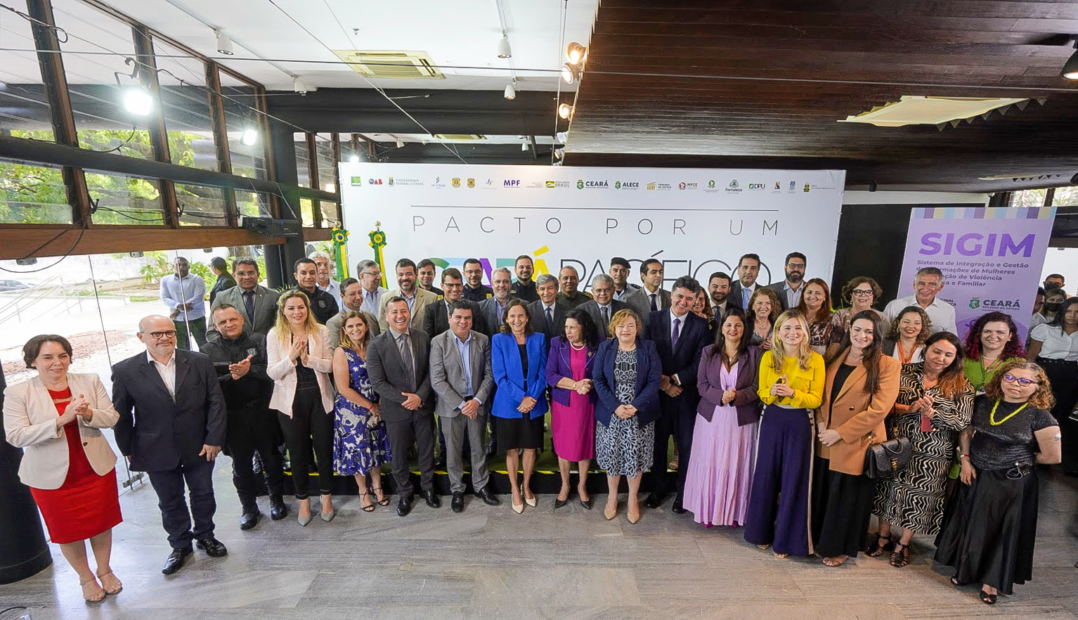 Secretário Mauro Albuquerque participa de lançamento do Sistema de Gestão e Informações de Mulheres (Sigim) do Governo do Ceará