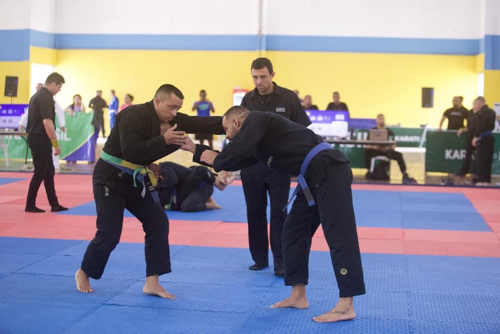 Policiais Penais conquistam medalha de ouro na categoria faixa branca, azul e preta em campeonato de  jiu-jitsu promovido pela Polícia Militar do Ceará