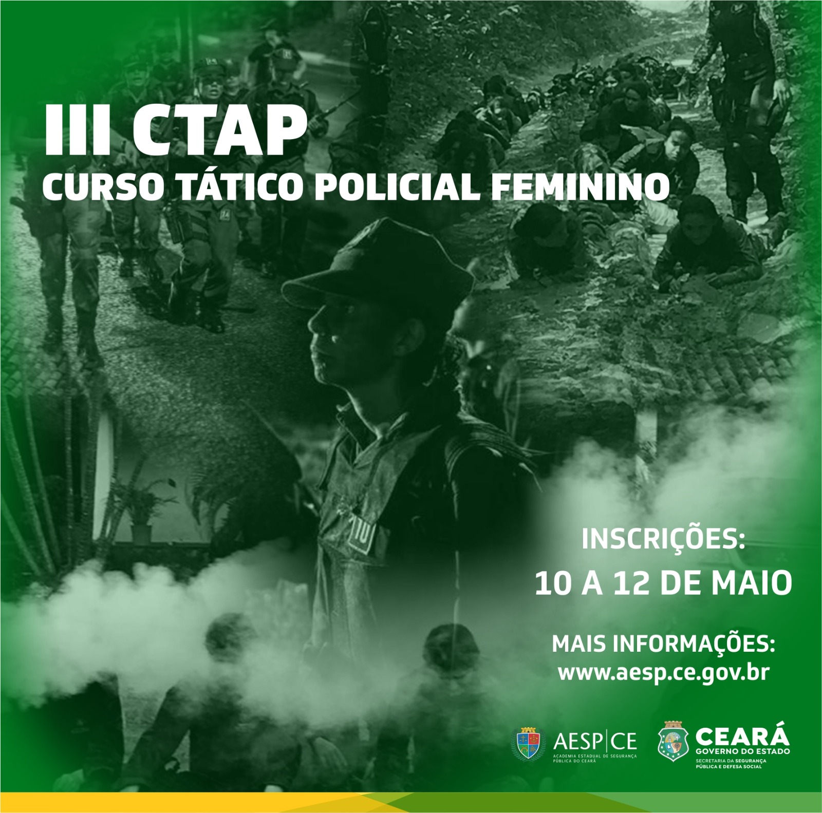 Terceira edição do Curso Tático Policial Feminino da AESP abre vagas para a polícia penal. Confira o edital