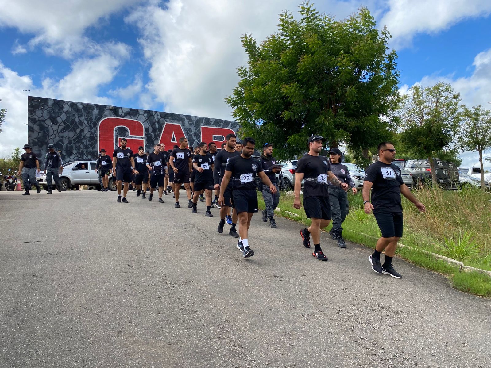 29 policiais passam em Teste de Aptidão Física (TAF) e se classificam para I Curso de Operações com Cães em Ambiente Prisional