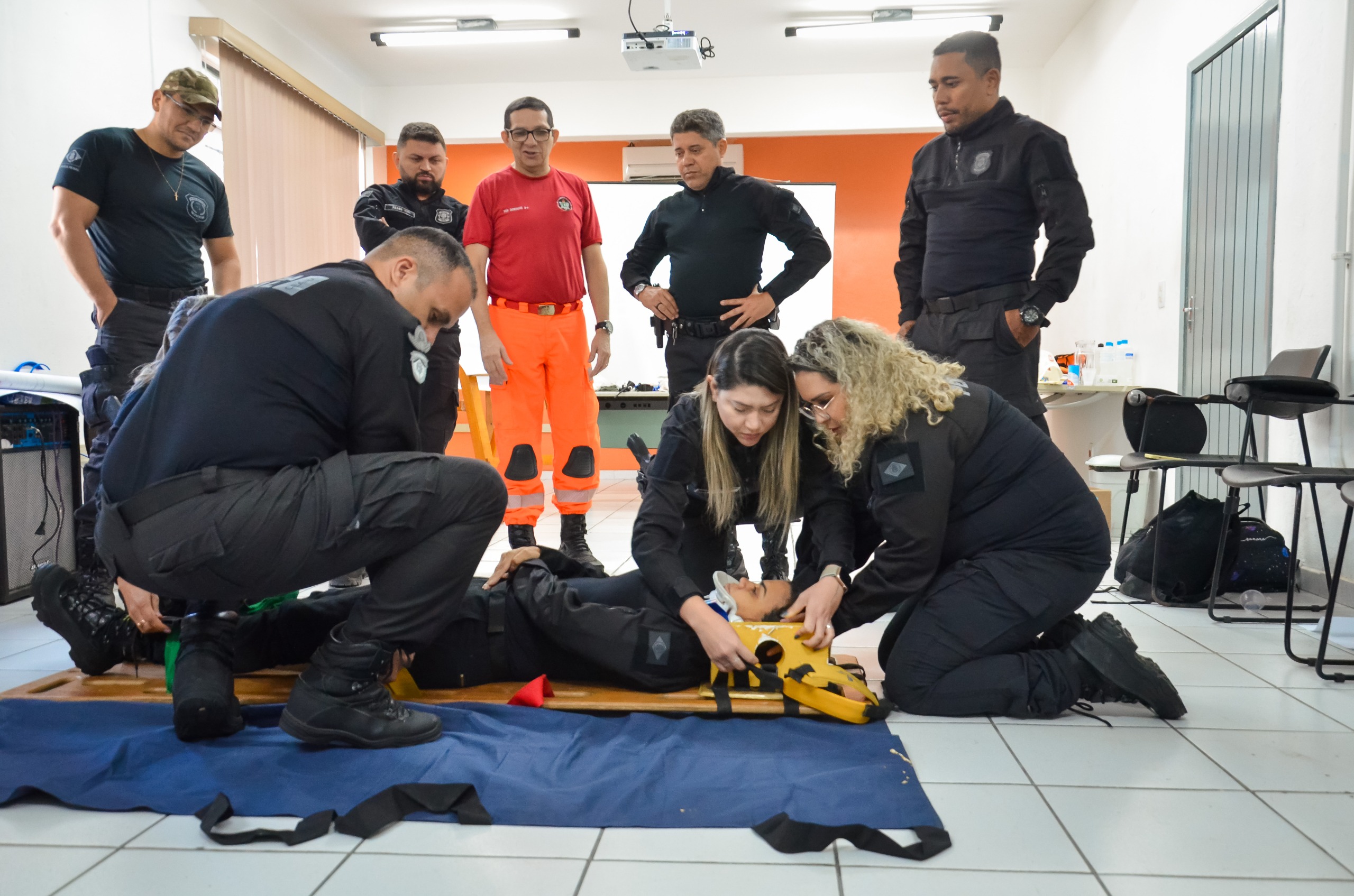 SAP promove o curso “Suporte Básico de Vida e Primeiros Socorros” para policiais penais do sistema prisional cearense