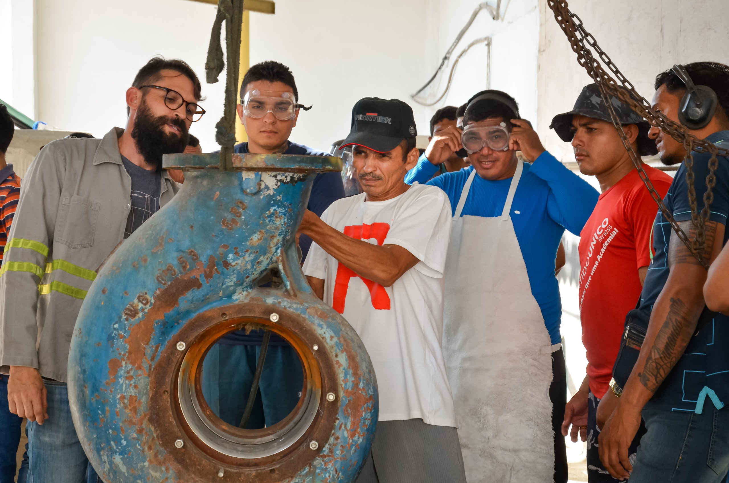SAP e Cagece capacitam egressos do sistema prisional em curso de Pintura Industrial e Imobiliária