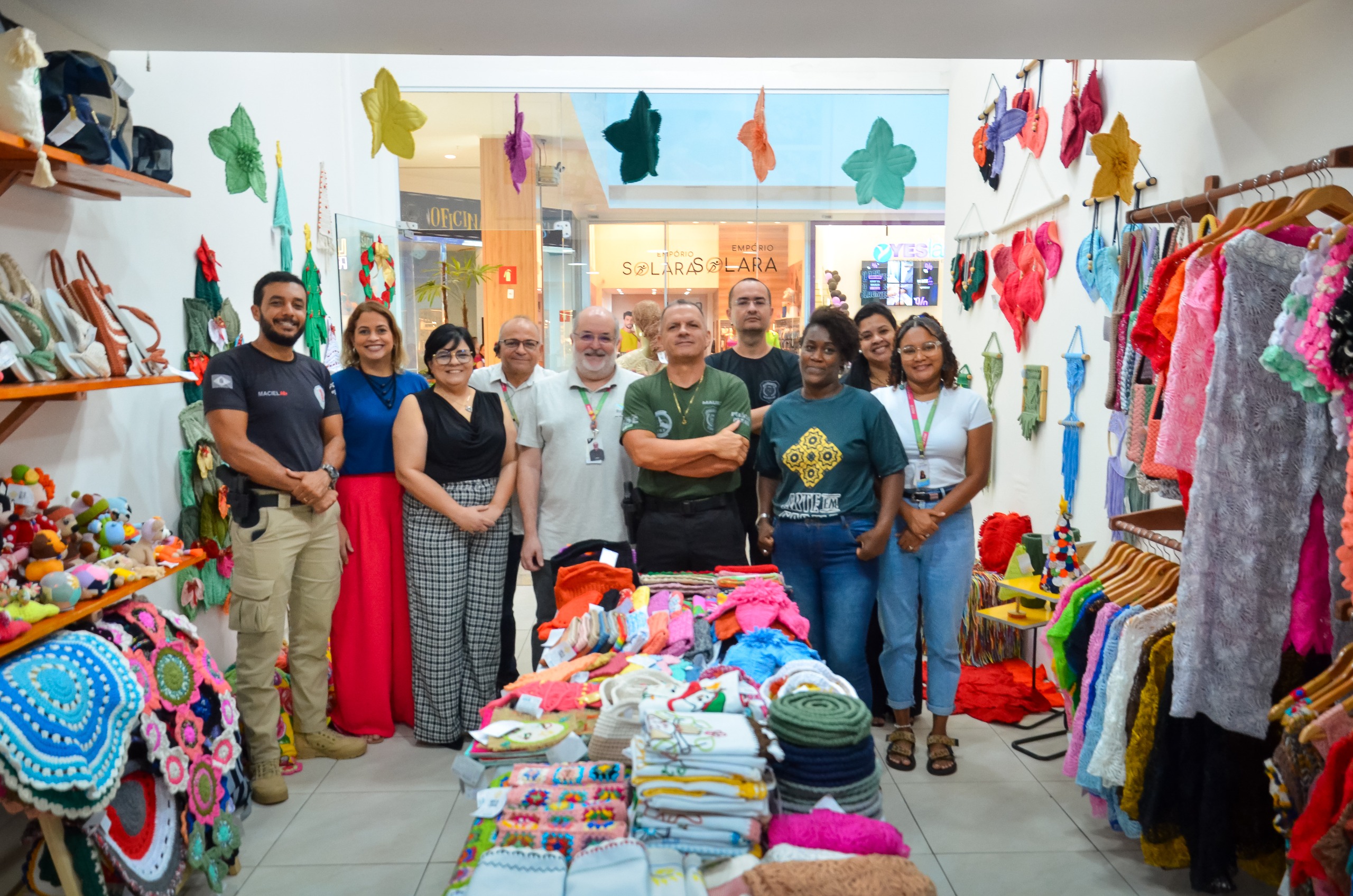 Shopping RioMar Kennedy inaugura loja com artesanato produzido por internos e internas do sistema prisional cearense