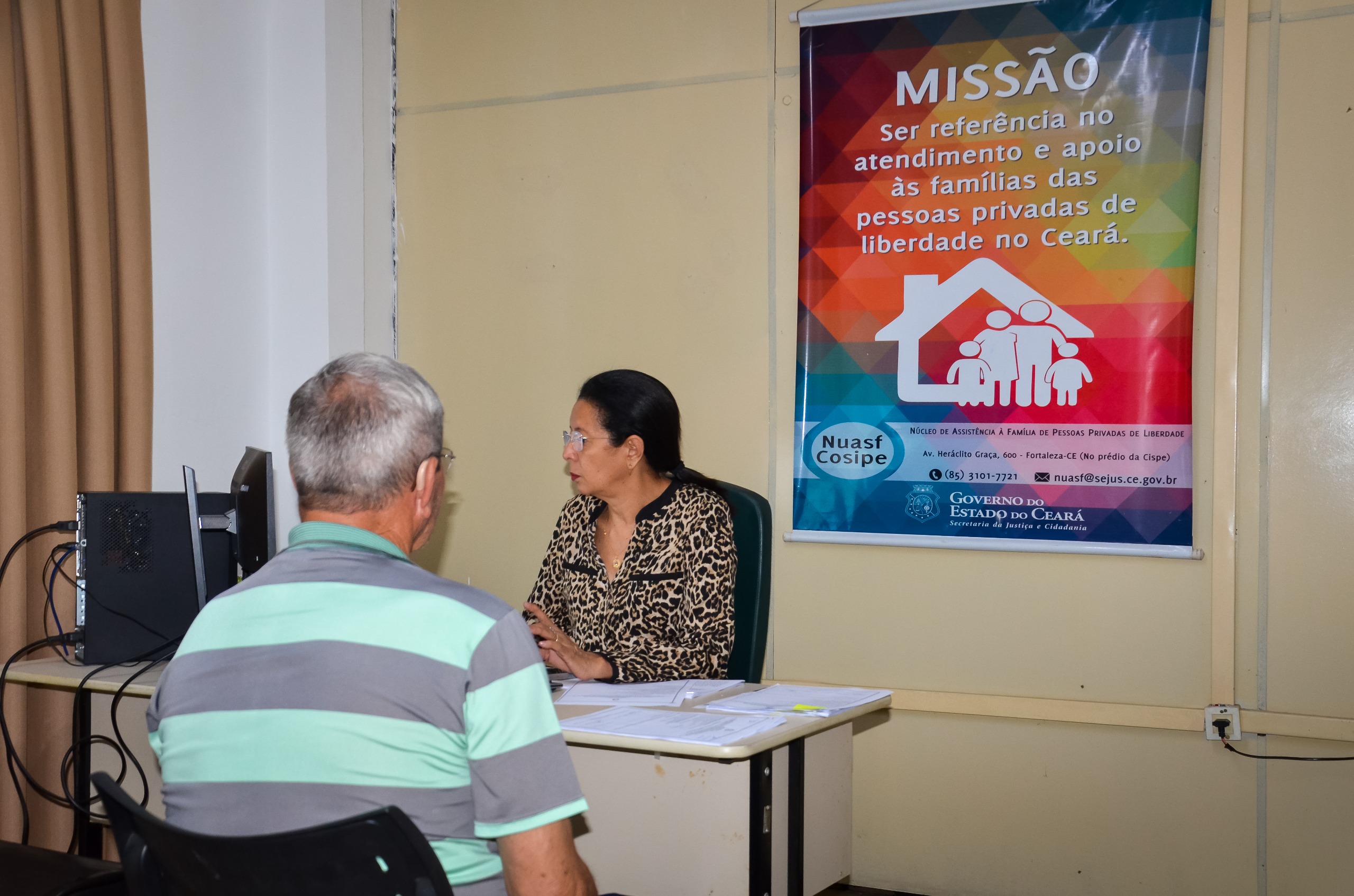 Núcleo de Assistência à Família de Pessoas Privadas de Liberdade oferece serviço jurídico e social para familiares de internos do sistema prisional