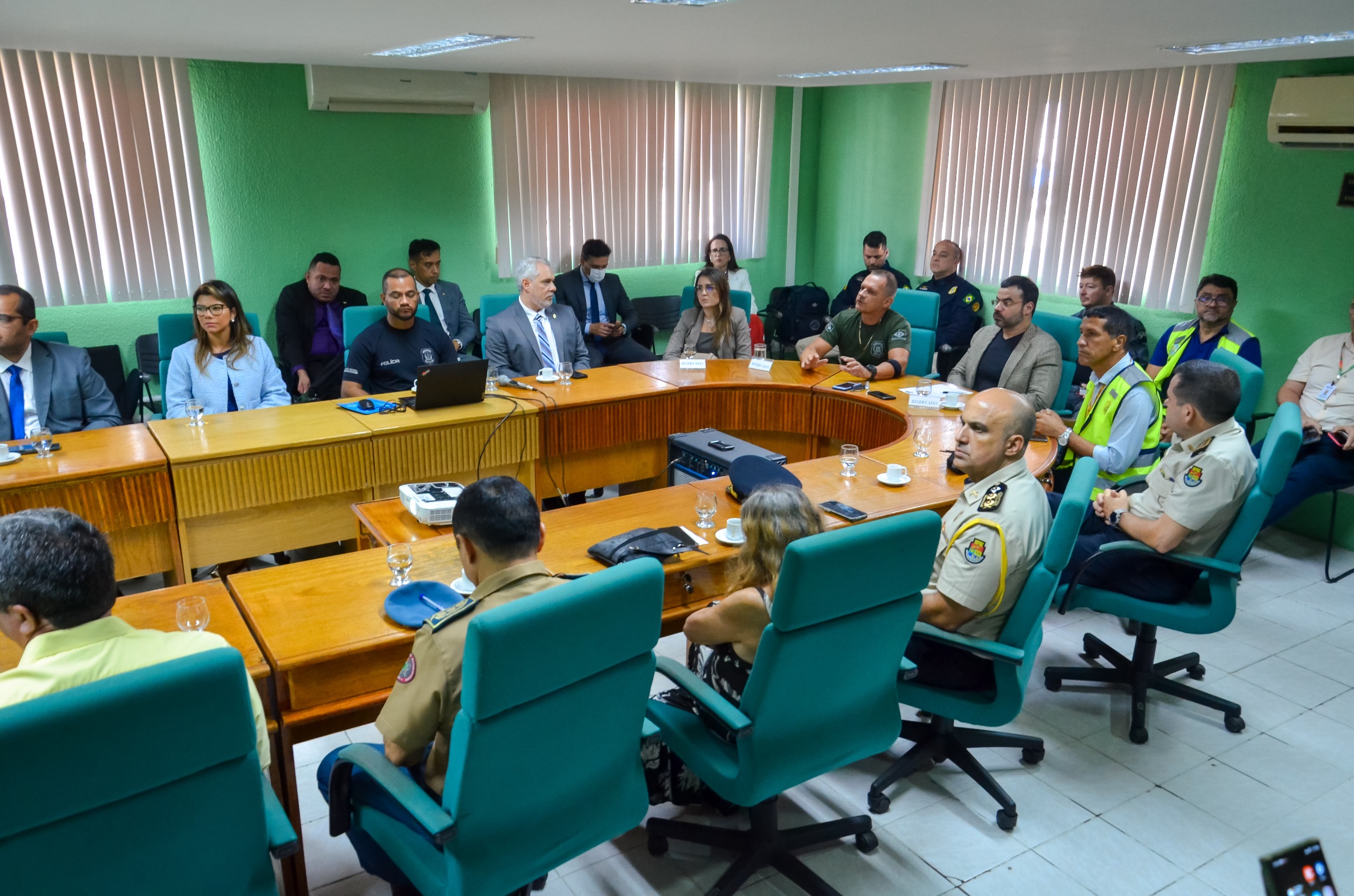SAP sedia reunião do Conselho Estadual de Segurança Pública do Ceará e apresenta modelo gerencial do sistema penitenciário cearense