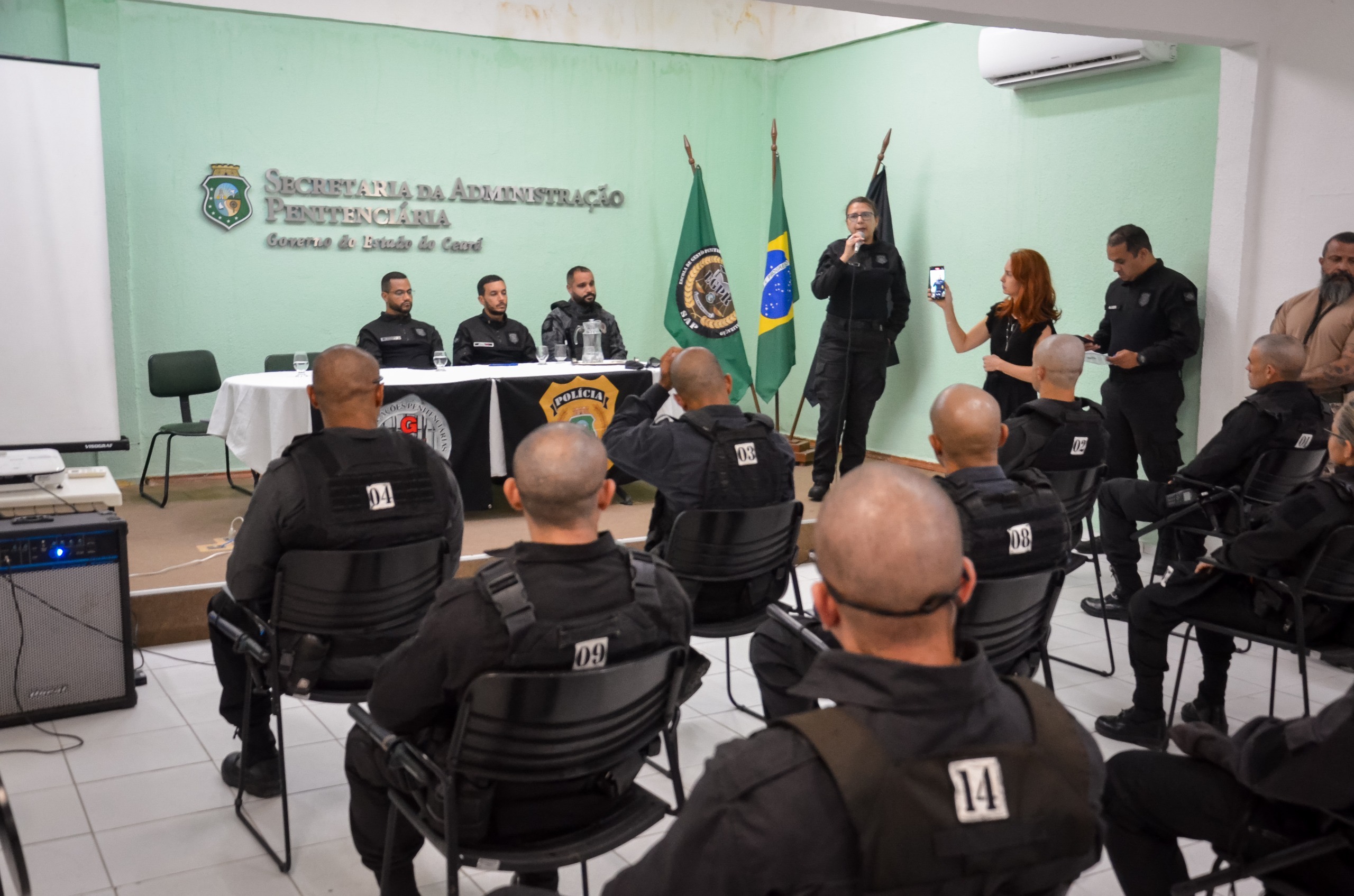 SAP promove aula inaugural do III Curso Avançado de Intervenção Rápida em Recinto Carcerário