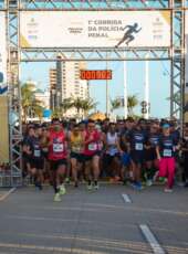 Alegria, integração e solidariedade marcam a 1ª corrida de rua da Polícia Penal do Ceará