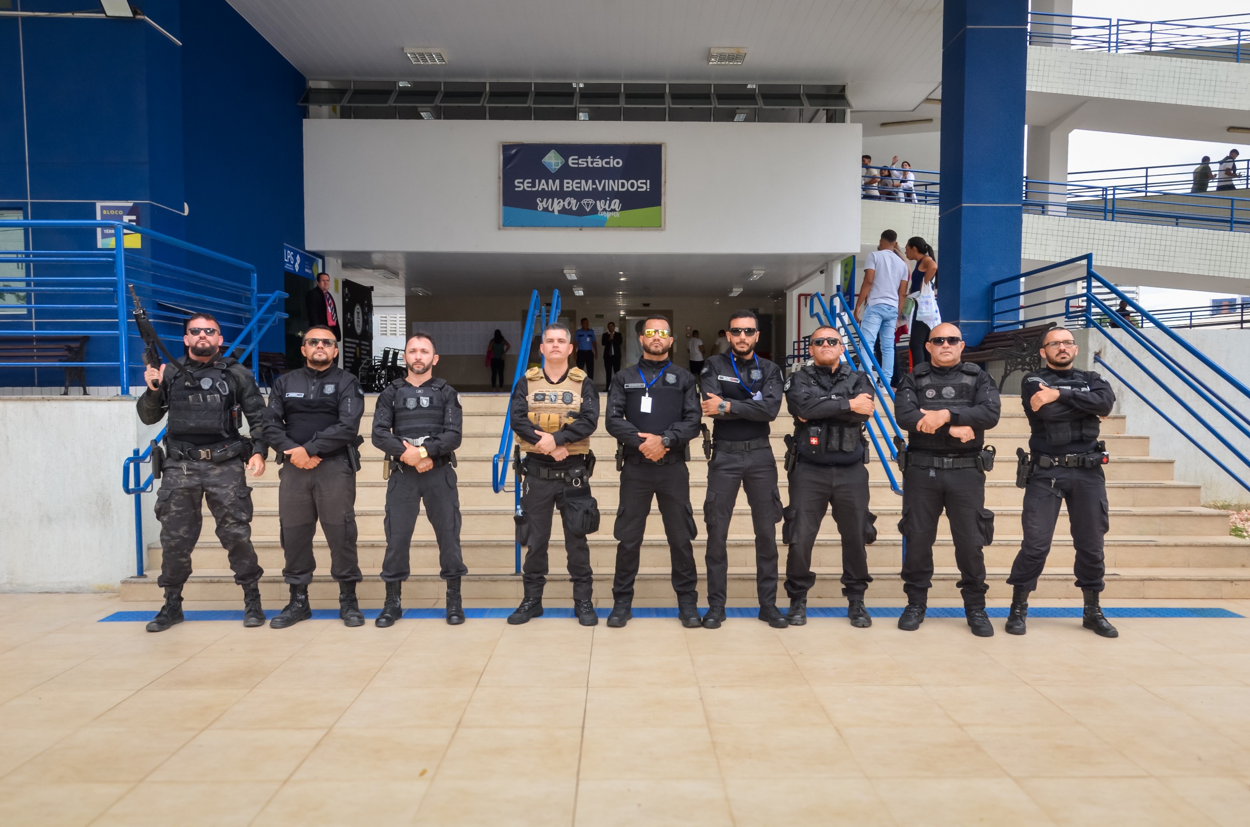 Operação “Adsumus” garante segurança e contribui na fiscalização rigorosa do concurso para a nova turma de policiais penais do Ceará