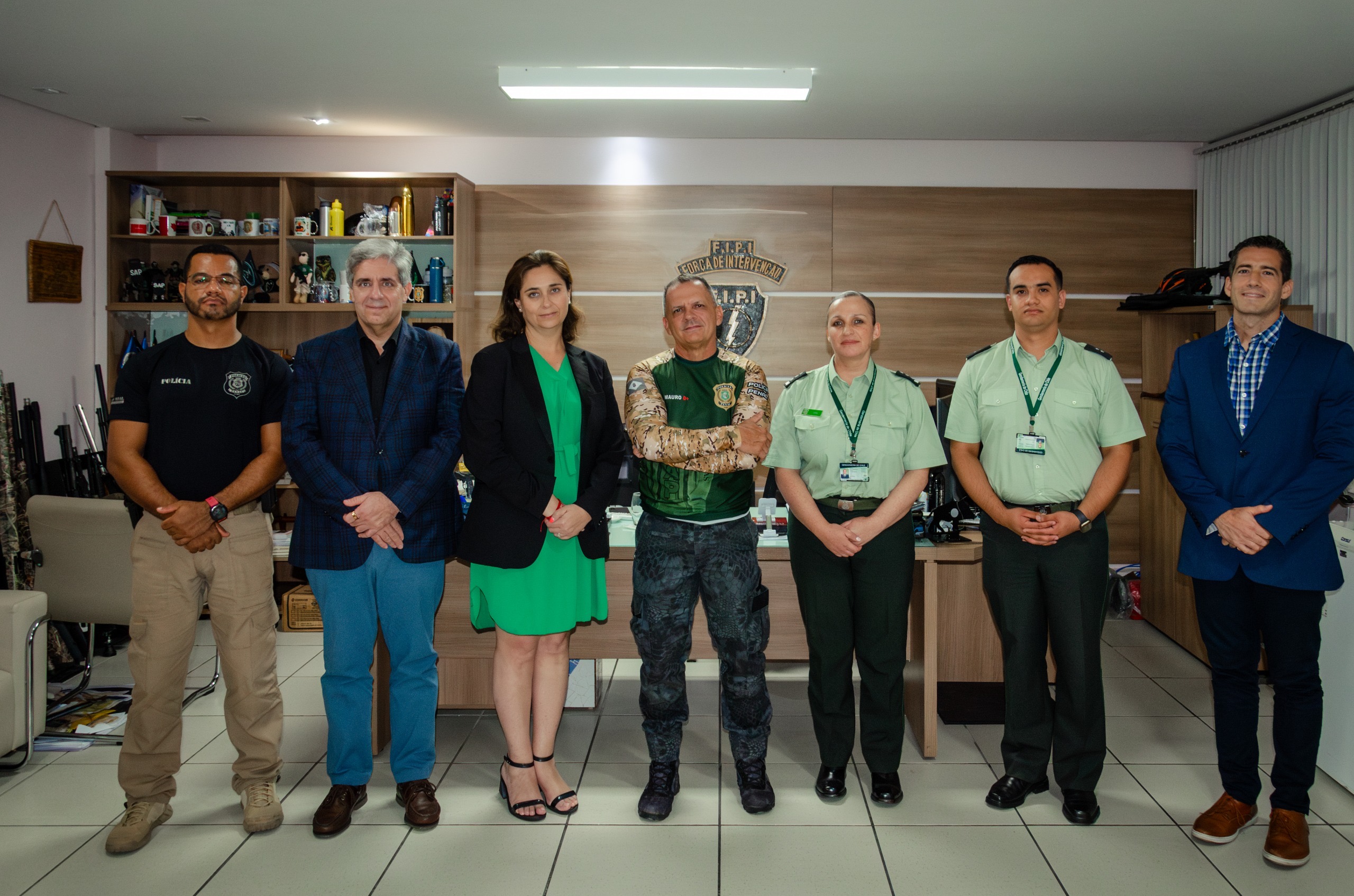 Sistema prisional do Ceará recebe visita técnica do Banco Interamericano de Desenvolvimento (BID) e representantes do sistema penitenciário do Chile