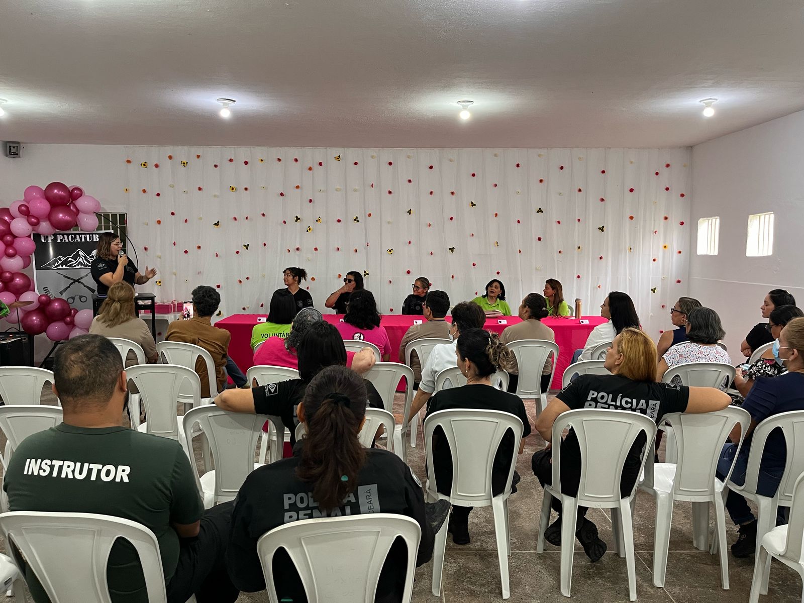 Unidade Prisional da Pacatuba celebra o Dia Internacional da Mulher com homenagem às servidoras e colaboradoras do sistema prisional cearense