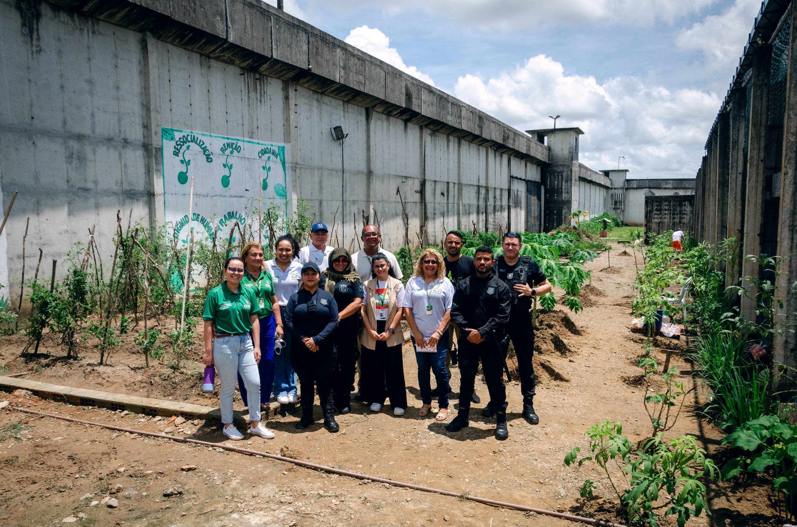 SAP recebe visita técnica de representantes do programa “Mais Nutrição” para formalizar doações de alimentos produzidos no sistema prisional do Ceará