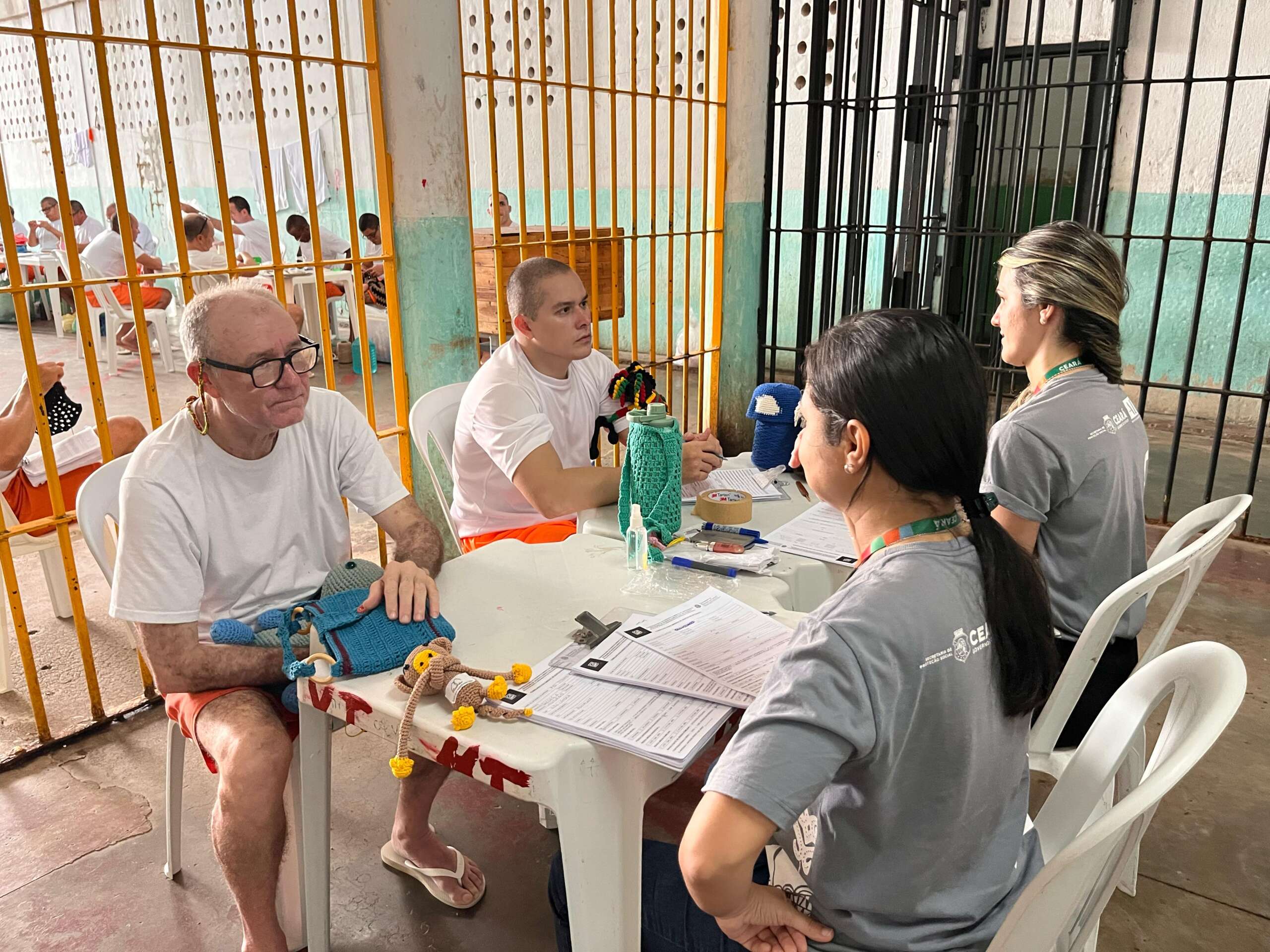 CeArt realiza teste com internos da UP Itaitinga 5 do projeto “Rede Artesã” para emissão de documento profissional de artesão