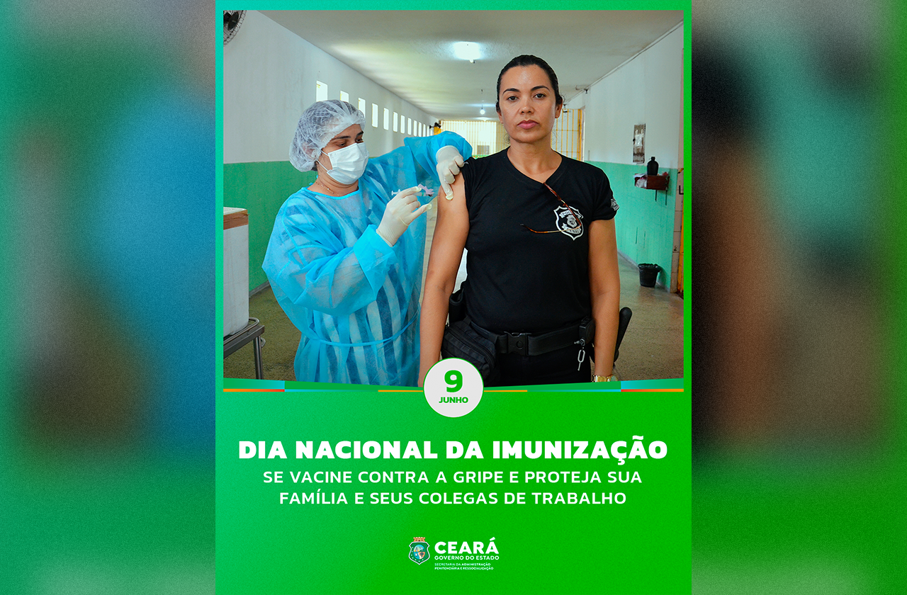 Dia Nacional da Imunização – Se vacine contra a gripe e proteja sua família e seus colegas de trabalho