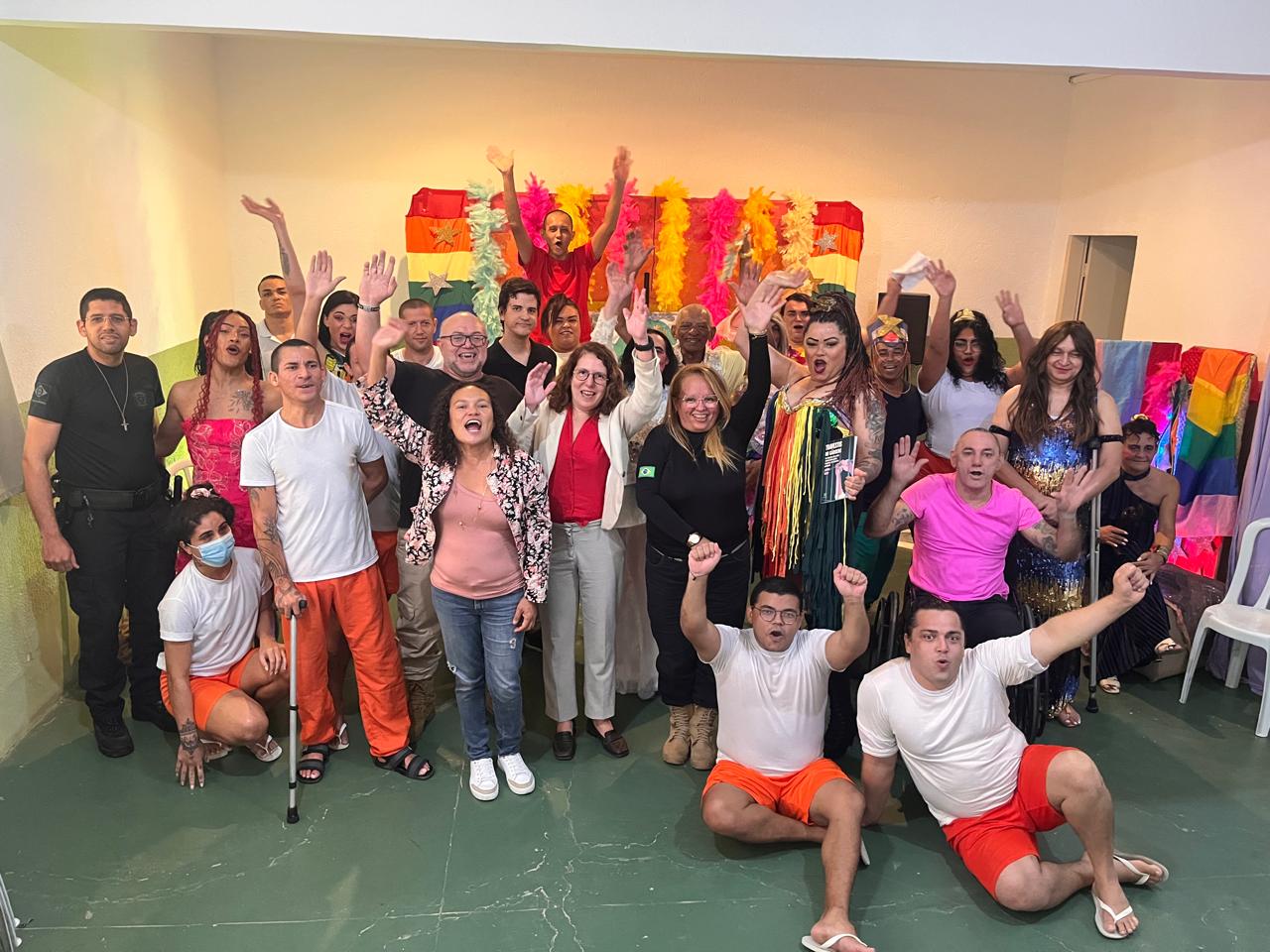 SAP e Secretaria da Diversidade promovem roda de conversa em alusão ao Dia Internacional do Orgulho LGBTQIAPN+ na Unidade Prisional Irmã Imelda