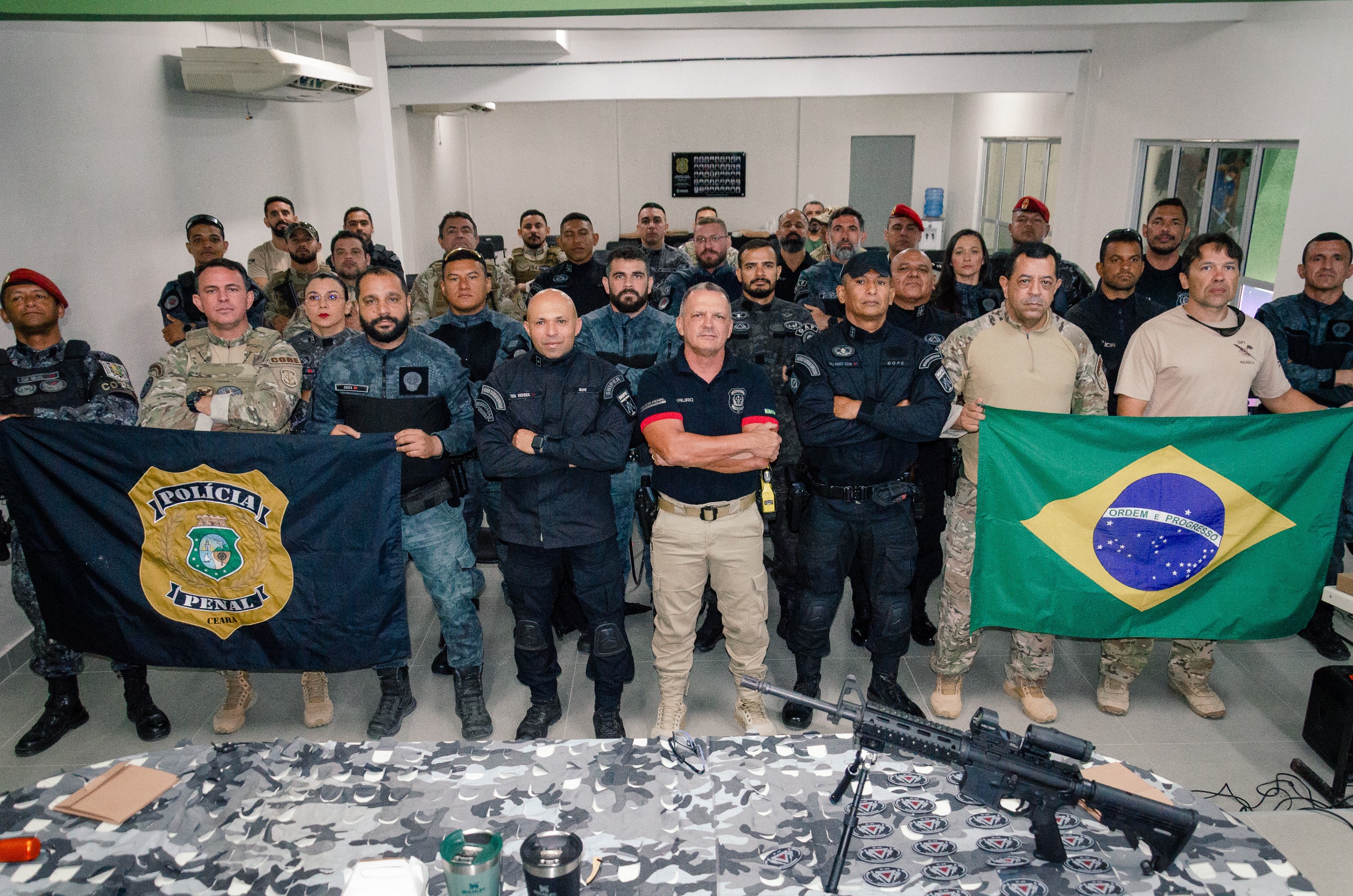 SAP realiza cerimônia de certificação do 2º Curso de Atirador Designado