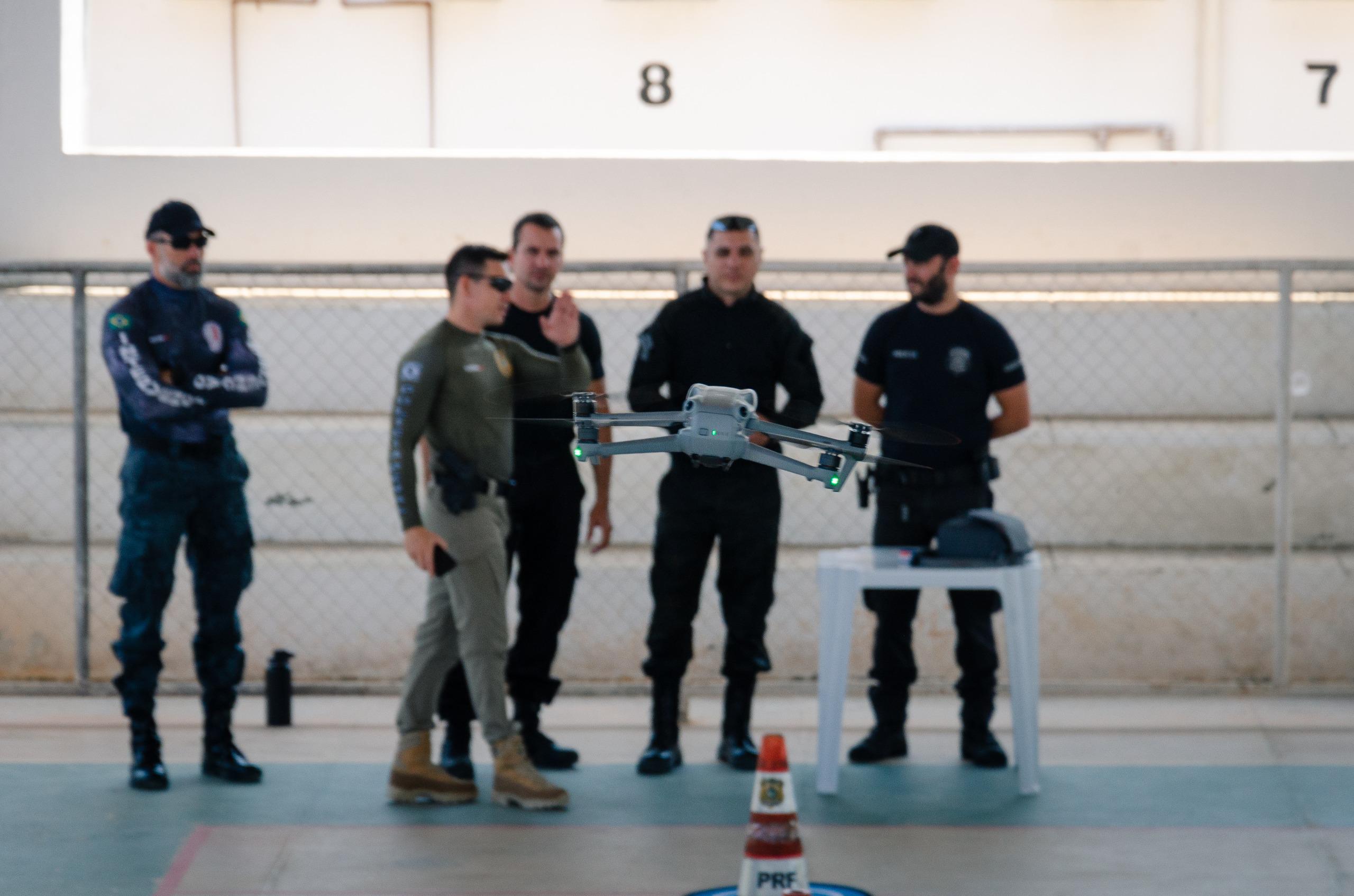SAP promove Curso Básico de Operadores de Drones para policiais penais do Ceará