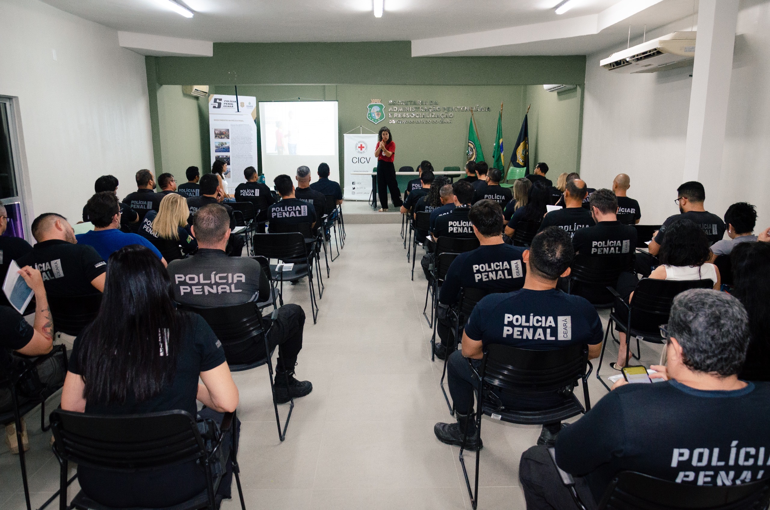 Comitê Internacional da Cruz Vermelha promove mais uma edição do curso “Regras de Mandela” para policiais penais do sistema prisional