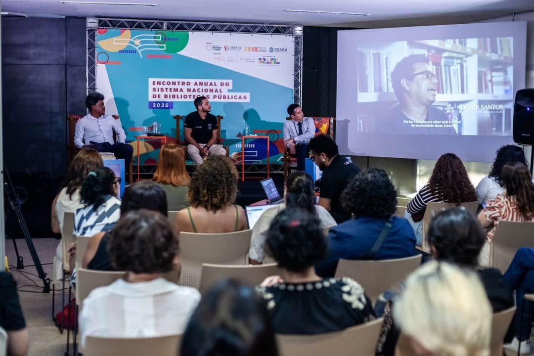 SAP participa do Encontro Anual do Sistema Nacional de Bibliotecas Públicas 2025 em Fortaleza