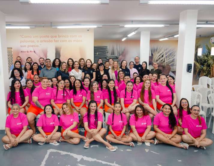 Projeto de emprego e renda da empresa Ypioca na Unidade Prisional Feminina de Aquiraz completa 7 anos