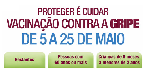 População tem dois dias para se vacinar contra gripe