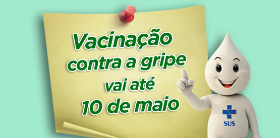 É bom se apressar. Vacinação contra gripe termina sexta,10