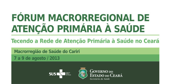 Cariri no centro dos debates da atenção primária nos dias 7, 8 e 9