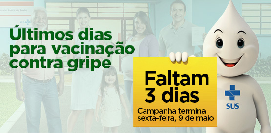 Saúde convoca para os três últimos dias da vacinação contra gripe