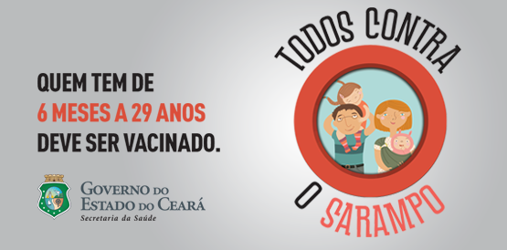 Ceará passa 30 dias sem nenhum caso confirmado de sarampo